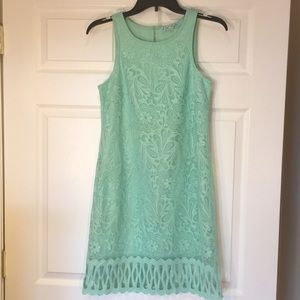 Mint Lace Dress